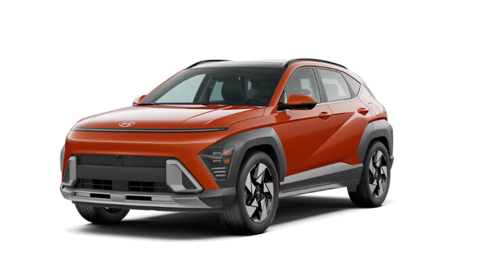 The 2024 Hyundai Kona Limited trim.