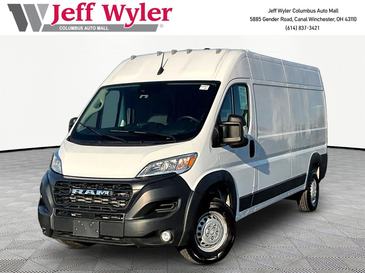 2024 Ram ProMaster Cargo Van Tradesman 2500 High Roof 159 WB w/Pass Seat
