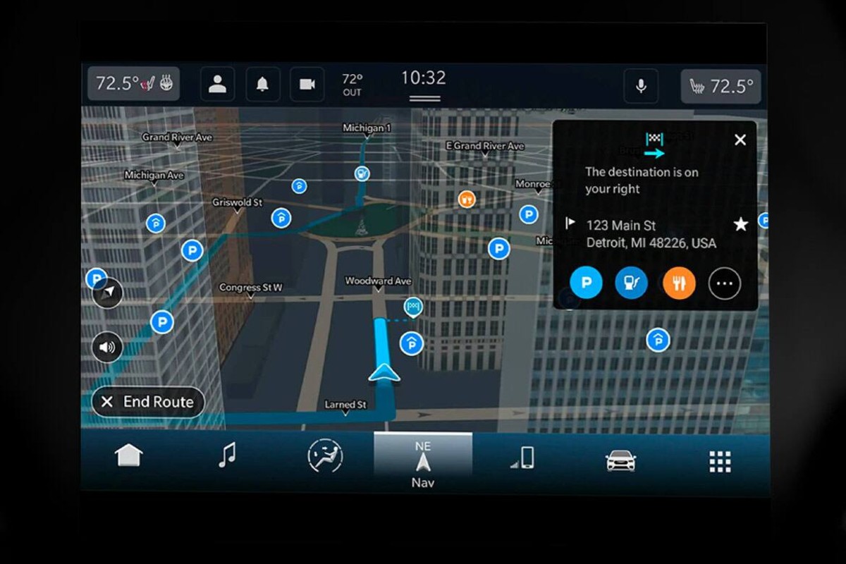 2024 Jeep Uconnect 5 Navigation Screen