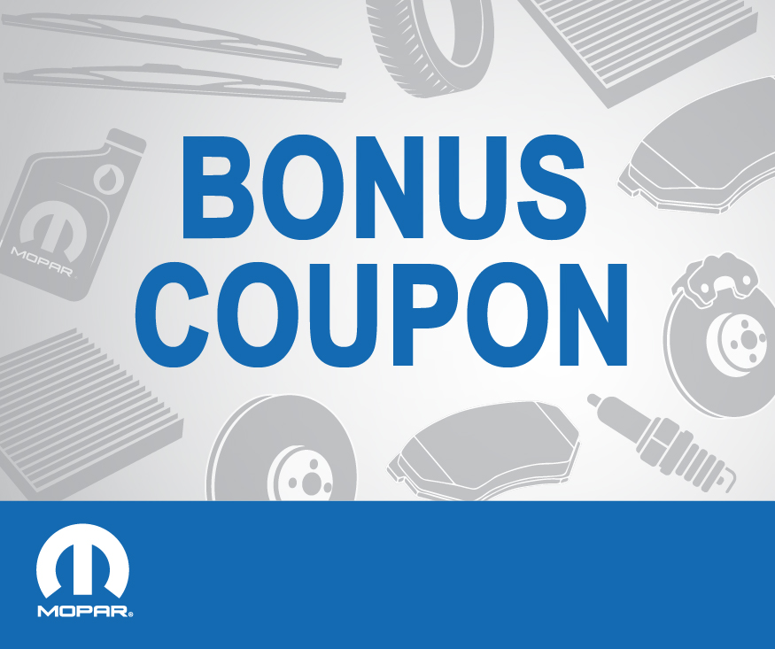 Service coupon