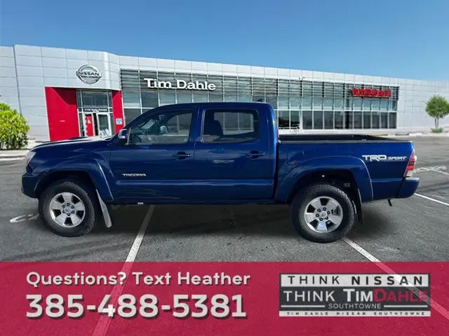 Used 2015 Toyota Tacoma PreRunner with VIN 3TMJU4GN5FM189042 for sale in South Jordan, UT