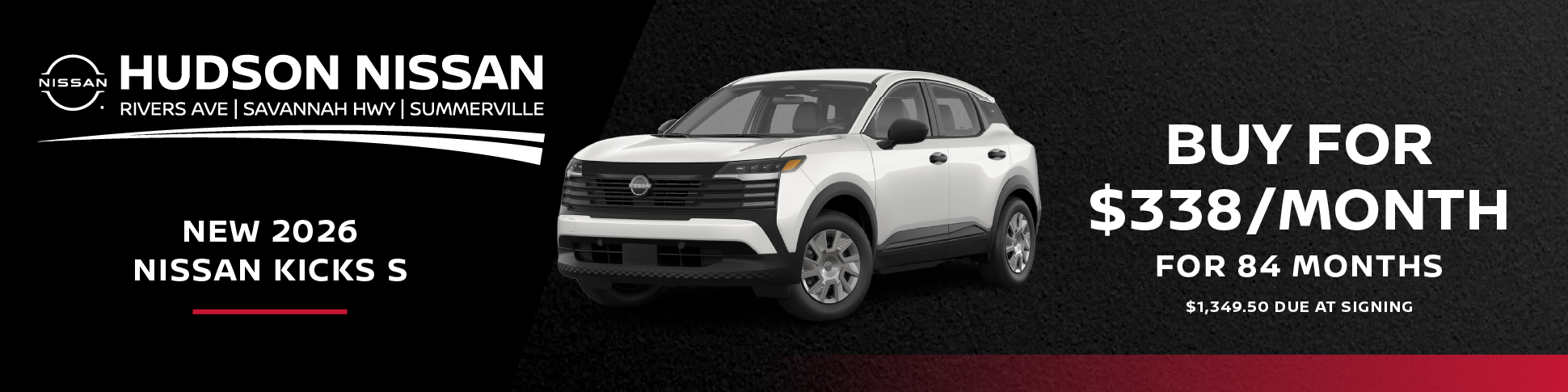 NEW 2026 NISSAN KICKS S