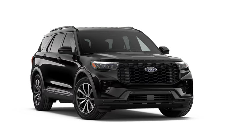 image of grey ford explorer xlt