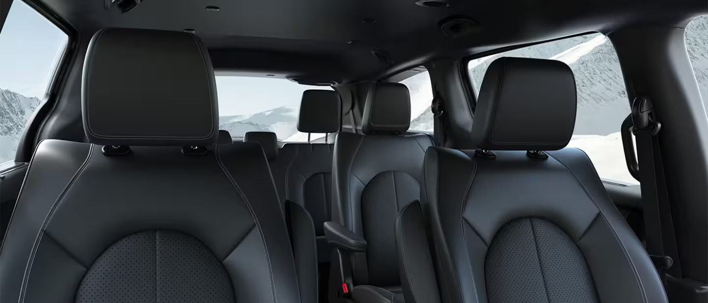 The interior design of a voyager.