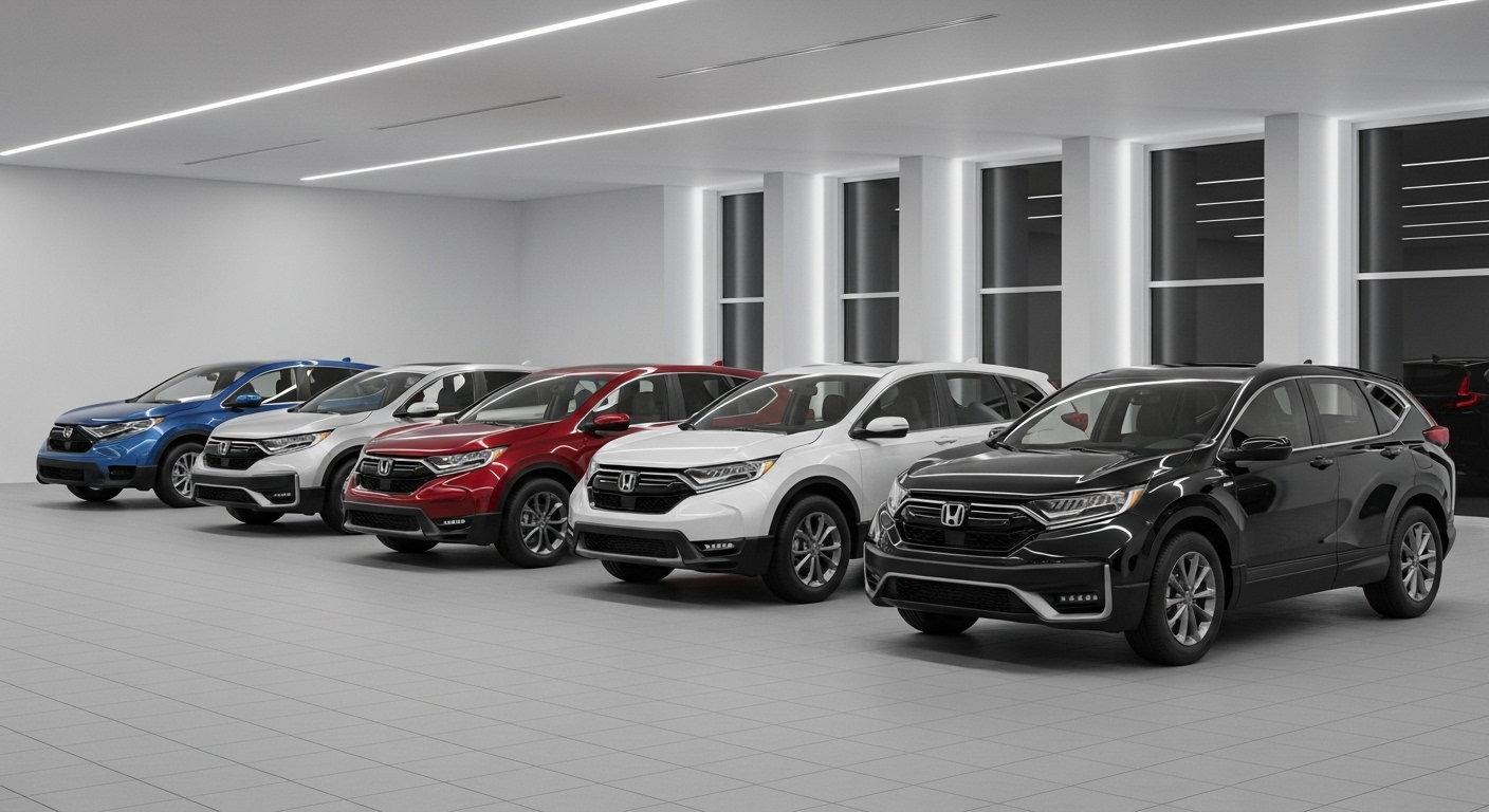 Explore the 2025 Honda CR-V colors available at Kunes Honda of Quincy. Check availability and find the perfect match for your style.