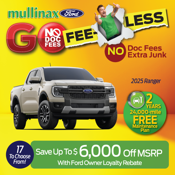 2025 Ranger: Save up to $6,000 of MSRP