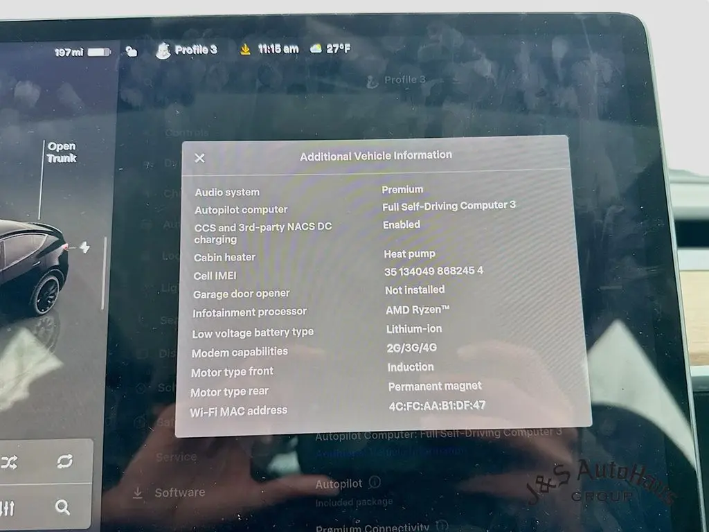 Used 2023 Tesla Model Y Performance with VIN 7SAYGDEF6PF770382 for sale in Ewing Township, NJ