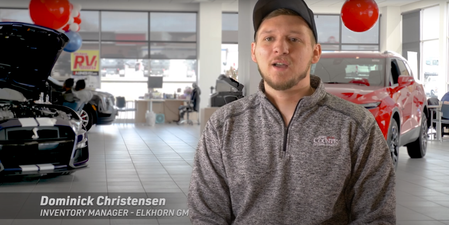 Dominick Christensen, Inventory Manager - Elkhorn GM