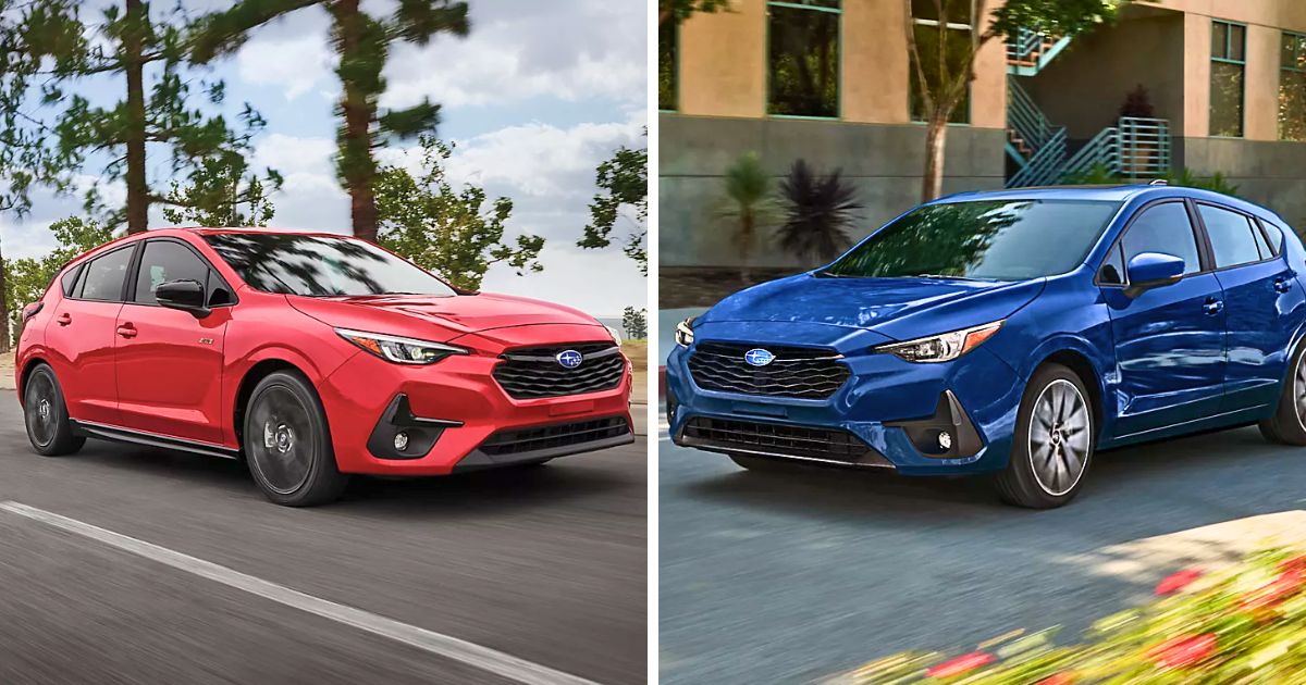 The 2026 Subaru Impreza RS vs the 2026 Subaru Impreza Sport