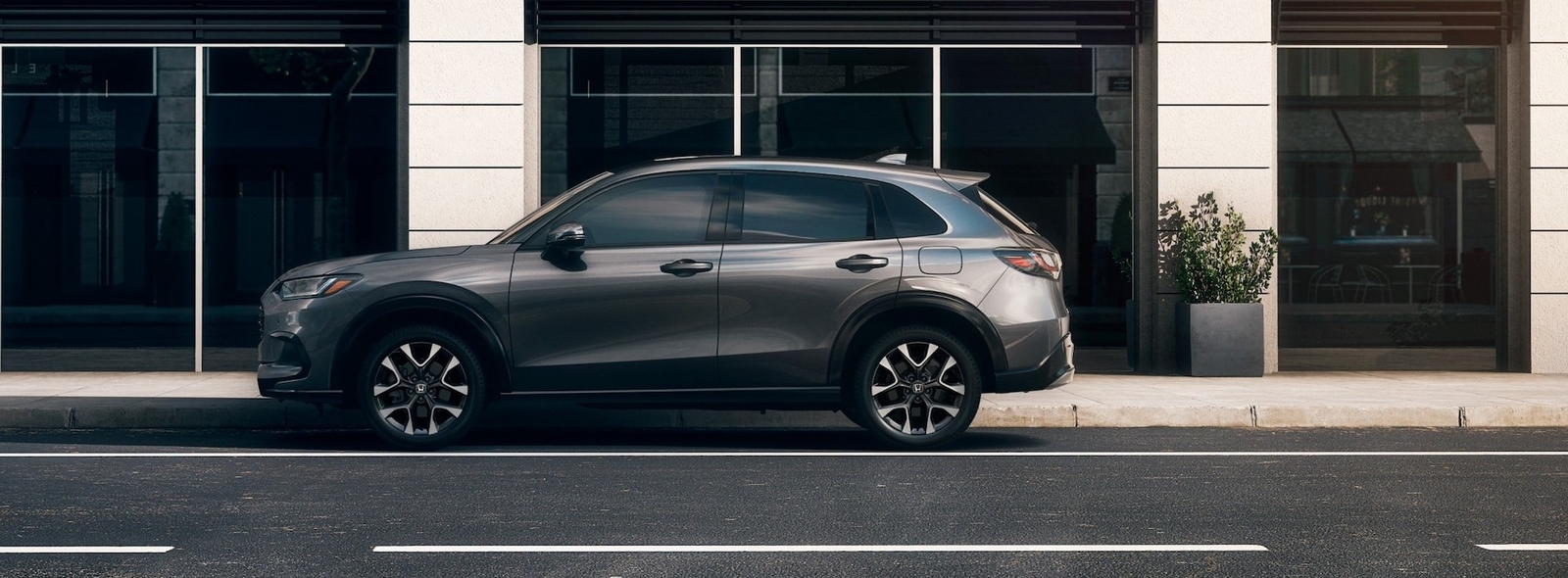 2026 Honda HR-V EX-L in Modern Steel Metallic