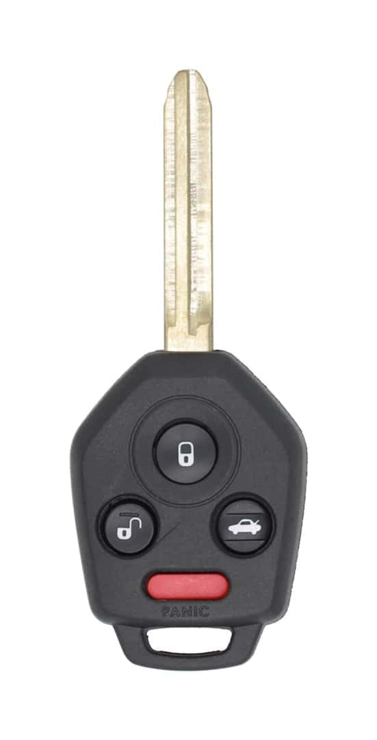 Subaru key with remote buttons