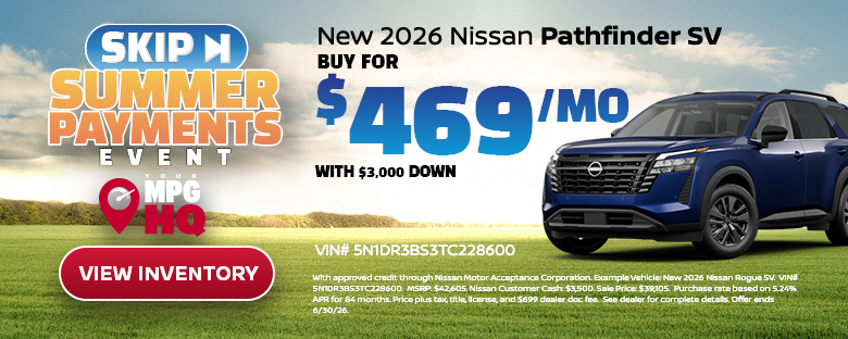 New 2026 Nissan Pathfinder