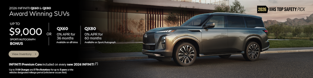 SD 2026 QX60 and QX80 APR