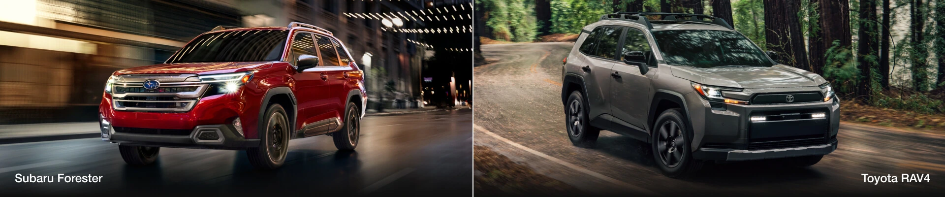 2026 Subaru Forester Vs. Toyota RAV4