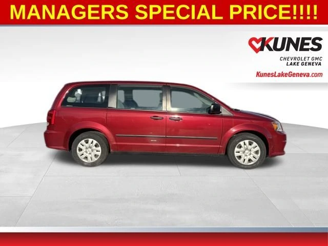 Used 2014 Dodge Grand Caravan American Value Package with VIN 2C4RDGBG5ER451484 for sale in Lake Geneva, WI