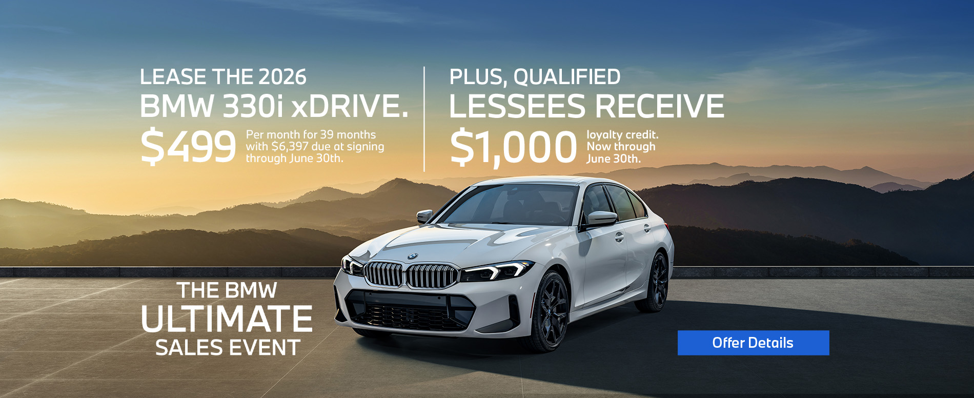 Lease the BMW 3 Series Sedan In Roxbury NJ