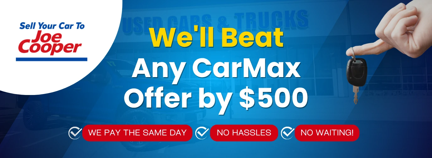 Start your vehicle appraisal at Sell Your Car to Cooper in Edmond, OK