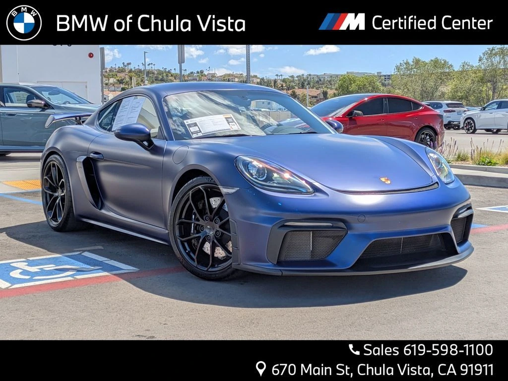2022 Porsche 718 Cayman GT4's photo