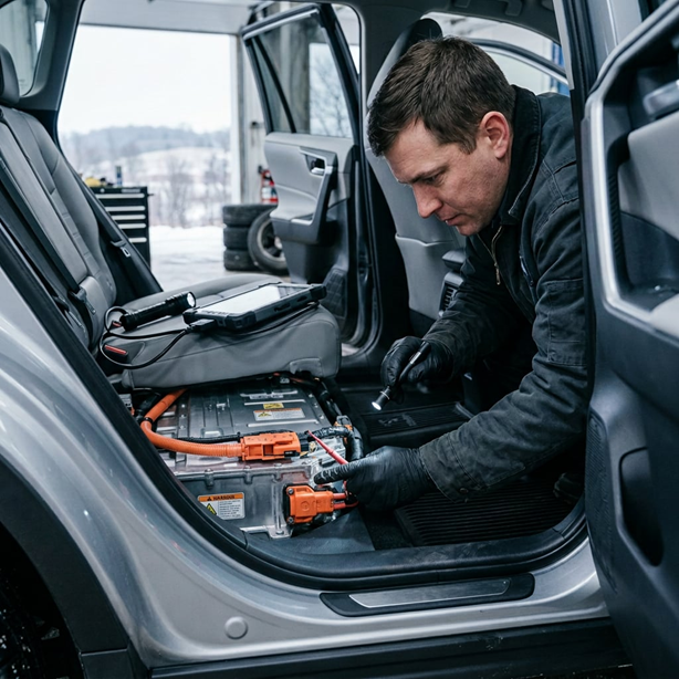 Hybrid battery maintenance