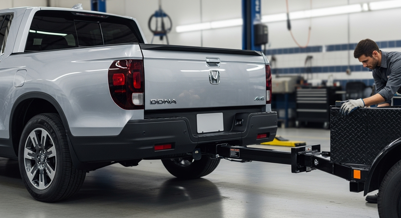 Discover expert Honda trailer hitch installation services at Kunes Honda of Quincy in Fowler, IL. Our skilled technicians ensure precision and reliability using genuine Honda parts. Enhance your vehicle's towing capacity with our top-notch services.