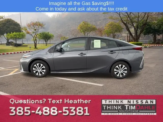 Used 2021 Toyota Prius Prime LE with VIN JTDKAMFP5M3184857 for sale in South Jordan, UT