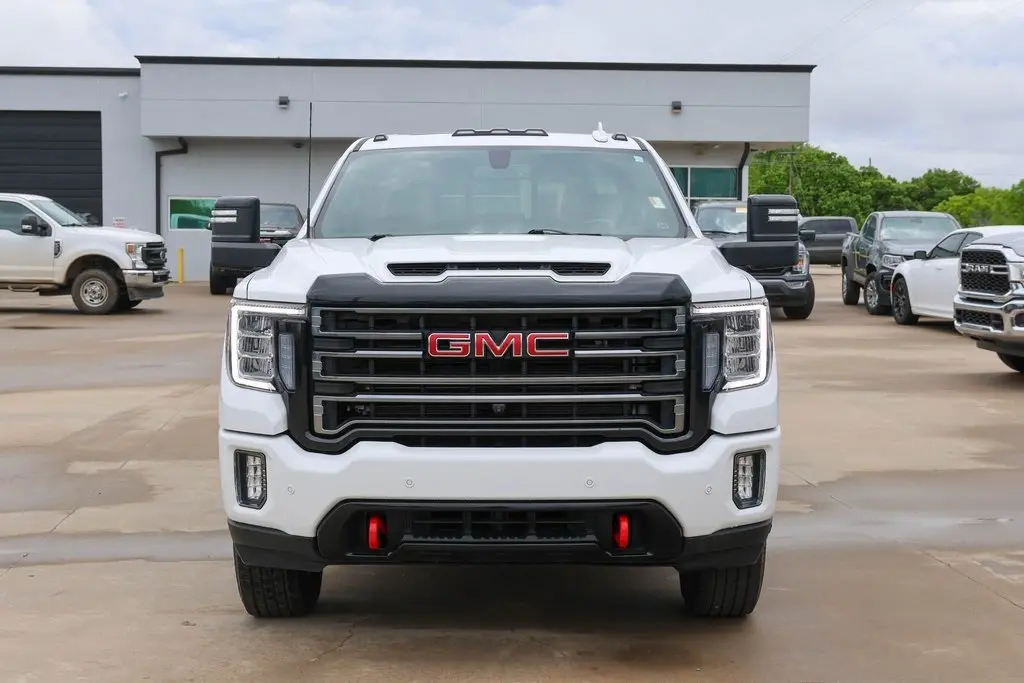 Used 2022 GMC Sierra 2500HD AT4 with VIN 1GT49PEY1NF237485 for sale in Bartlesville, OK