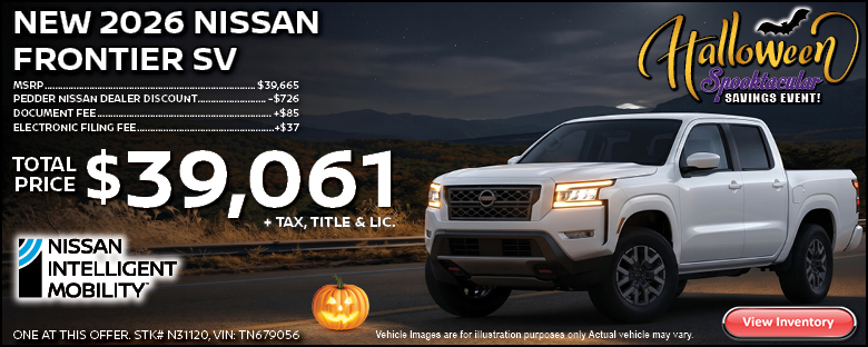 2026 Nissan Frontier SV