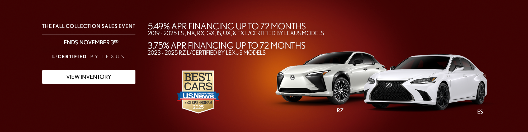 Fall Sales Event
