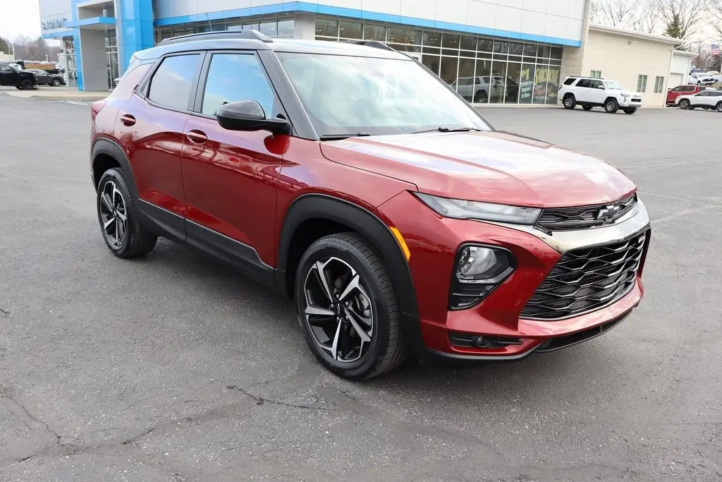 Used 2022 Chevrolet Trailblazer RS with VIN KL79MTSL5NB102648 for sale in Atwater, OH