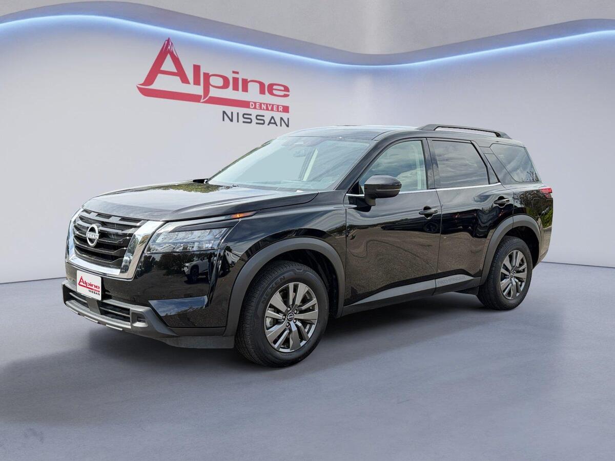Super Black 2025 Nissan Pathfinder SUV / Crossover All-Wheel Drive Automatic