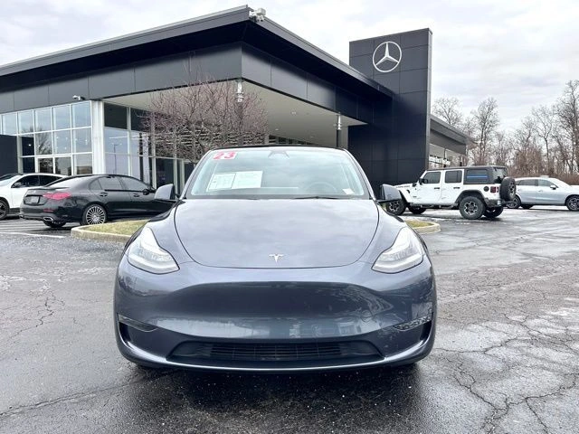 Used 2023 Tesla Model Y Long Range with VIN 7SAYGDEE2PA034897 for sale in West Chester Township, OH