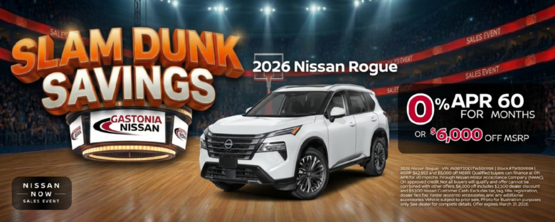 March Specials Gastonia Nissan