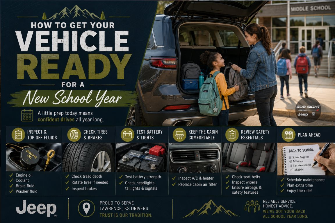 Back-to-School Vehicle Prep Guide for Lawrence, KS Drivers
