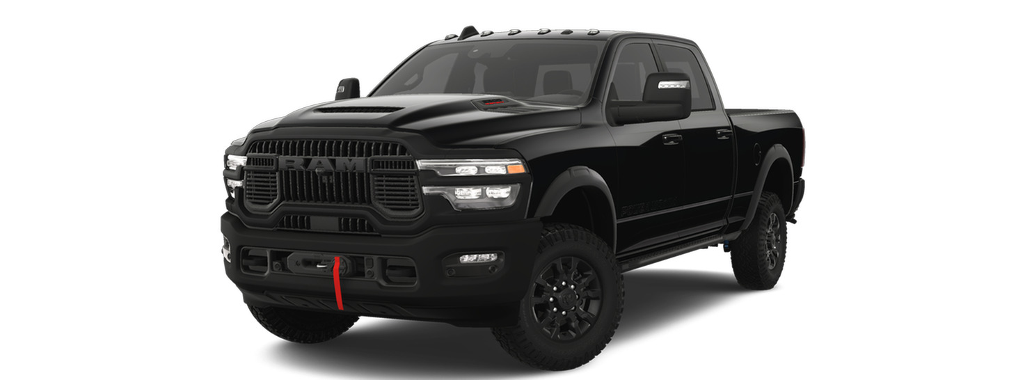 The 2025 ram 2500 Power Wagon trim.