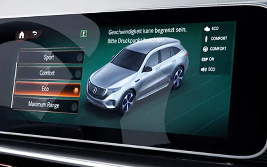 Mercedes-EQ Driving Modes