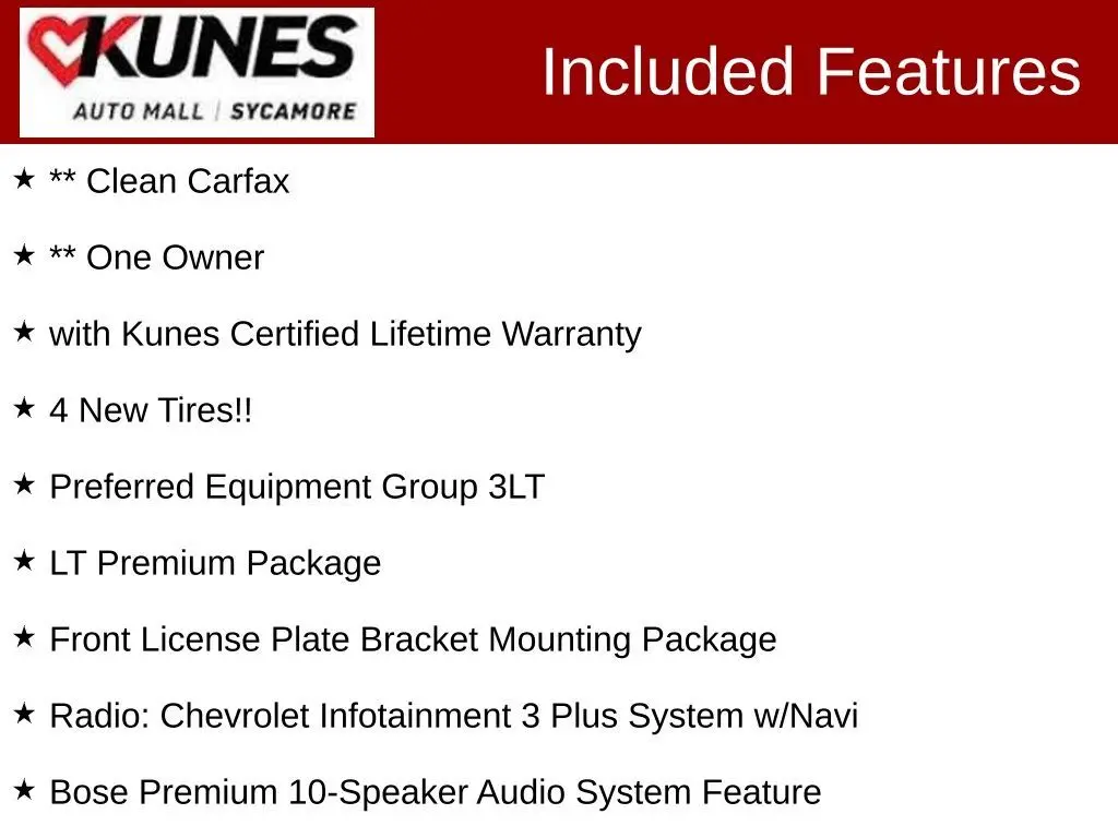 Used 2022 Chevrolet Traverse 3LT with VIN 1GNERHKW4NJ148950 for sale in Sycamore, IL
