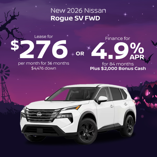 New 2026 Nissan Rogue SV FWD 