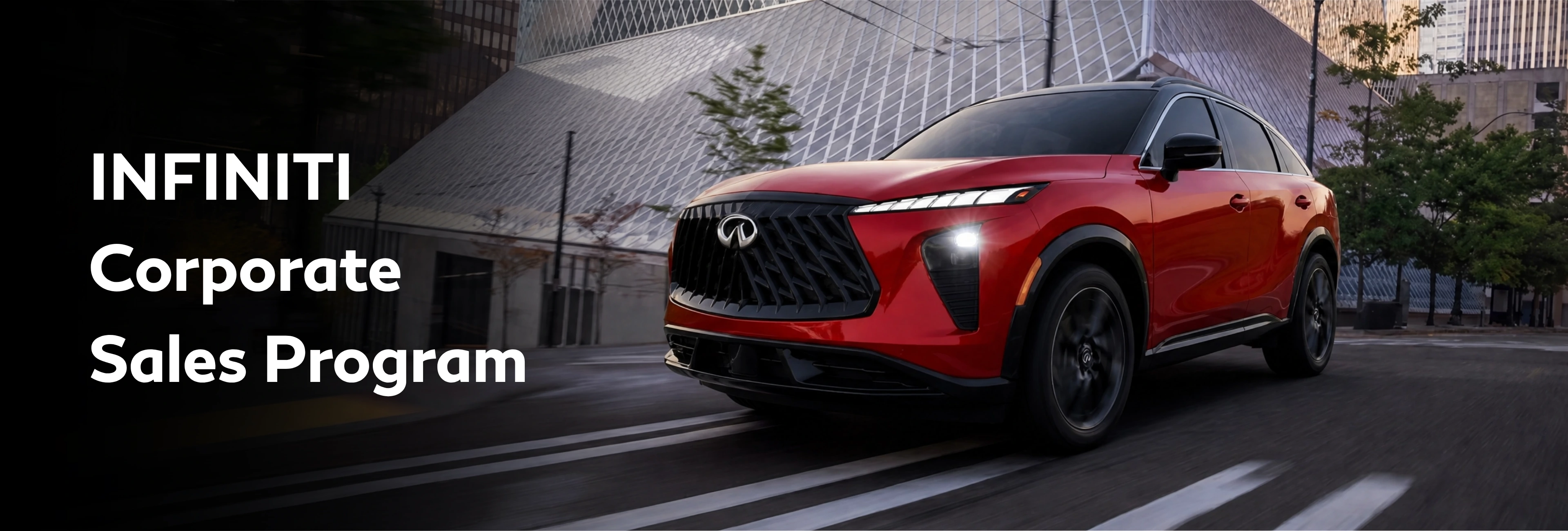2026 INFINITI QX80 eligible for the INFINITI Corporate Sales Program at INFINITI of Beachwood