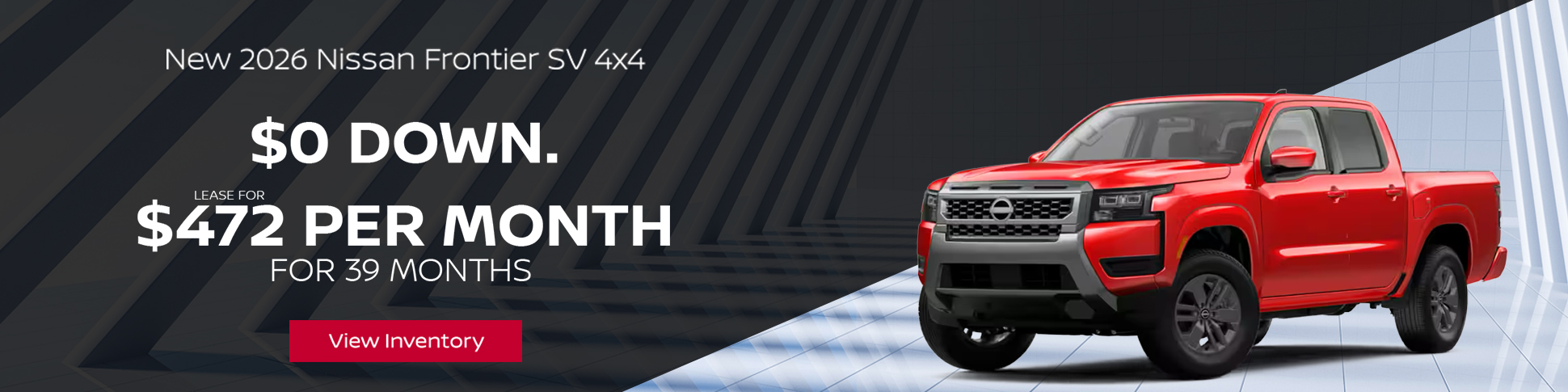 2026 Nissan Frontier SV 4x4 payment – Greensboro, NC