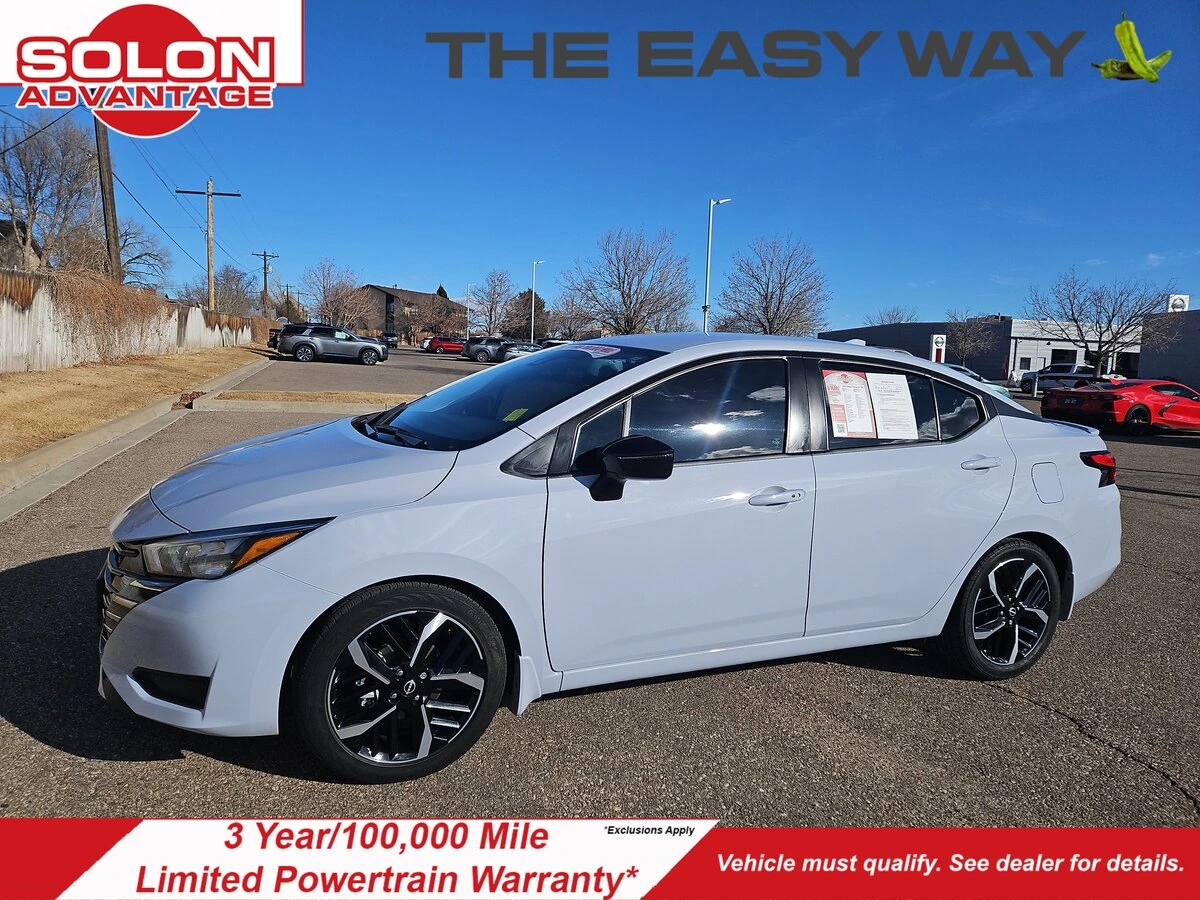 2024 Nissan Versa Sedan SR