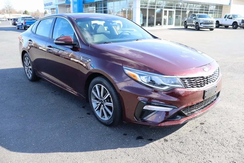 Used 2019 Kia Optima LX with VIN 5XXGT4L32KG352257 for sale in Atwater, OH