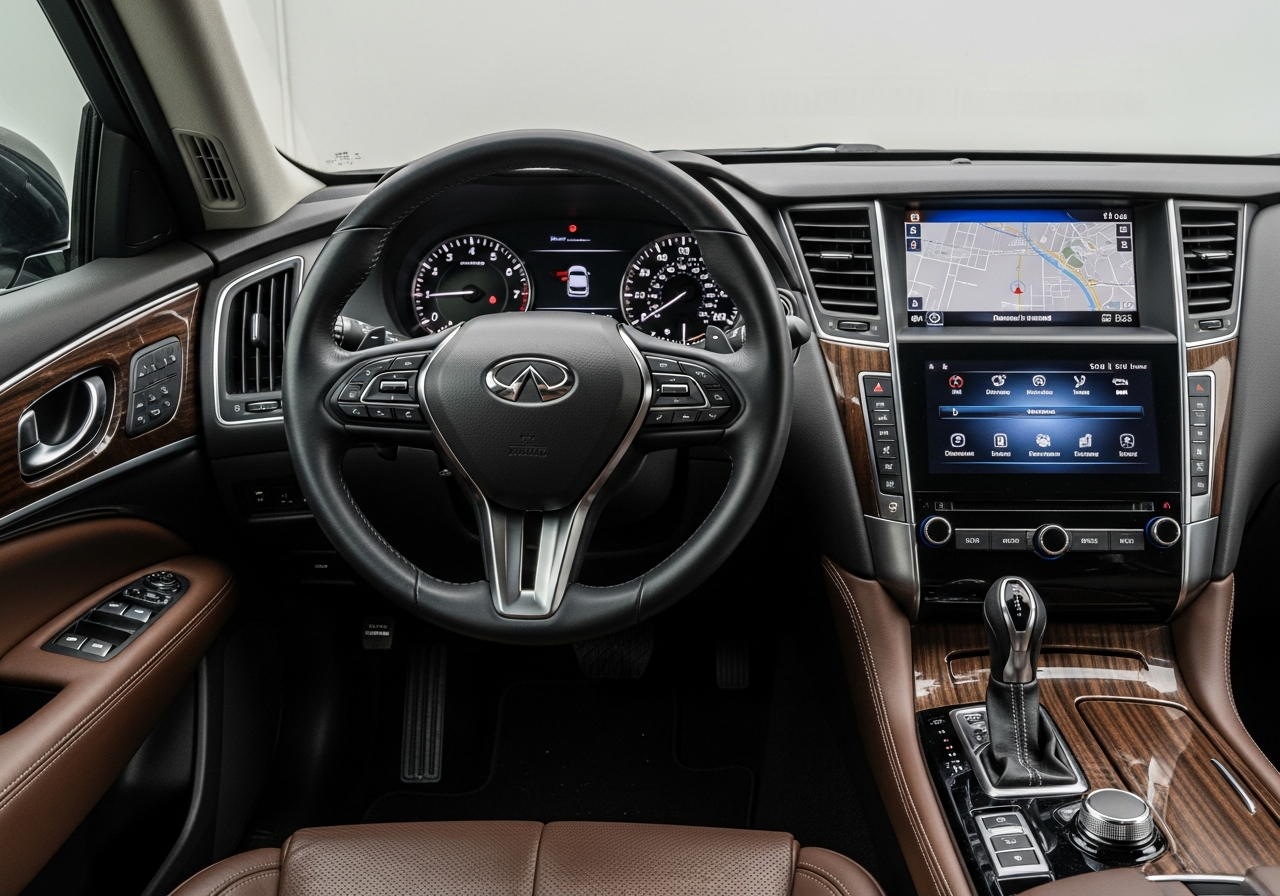 Sculpted SUV silhouette with refined exterior details