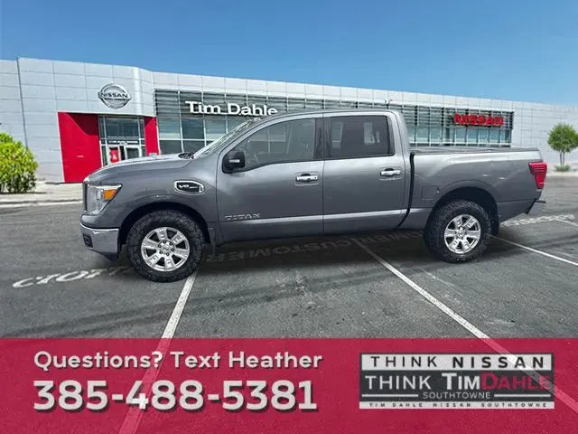 Used 2017 Nissan Titan SV with VIN 1N6AA1EJ0HN564025 for sale in South Jordan, UT