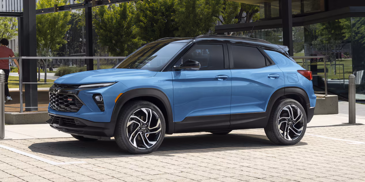 Blue 2026 Chevy Trailblazer