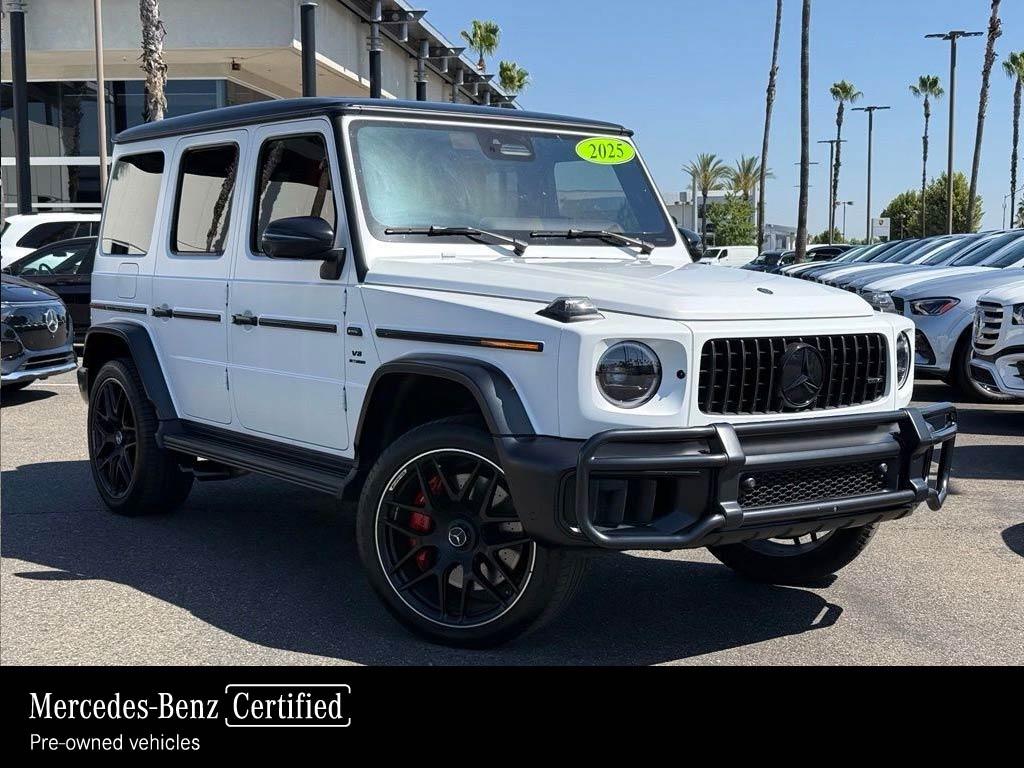 Certified Pre-Owned 2025 Mercedes-Benz G 63 AMG® 4MATIC® SUV