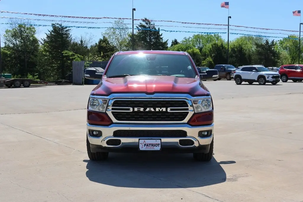 Used 2022 RAM Ram 1500 Pickup Big Horn/Lone Star with VIN 1C6SRFFT0NN406963 for sale in Bartlesville, OK