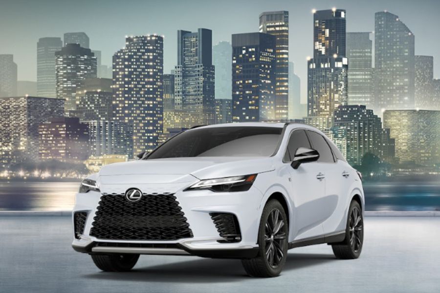white 2026 lexus rx