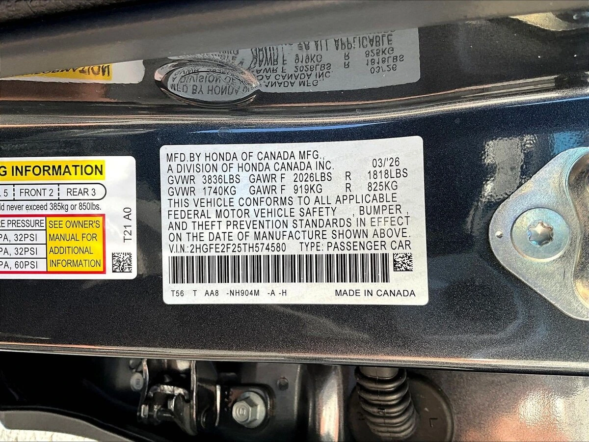 2026 Honda Civic LX - Photo 18