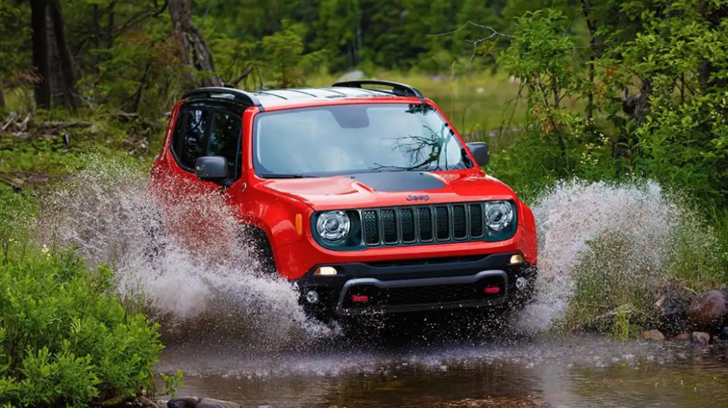 Jeep Renegade Water Fording