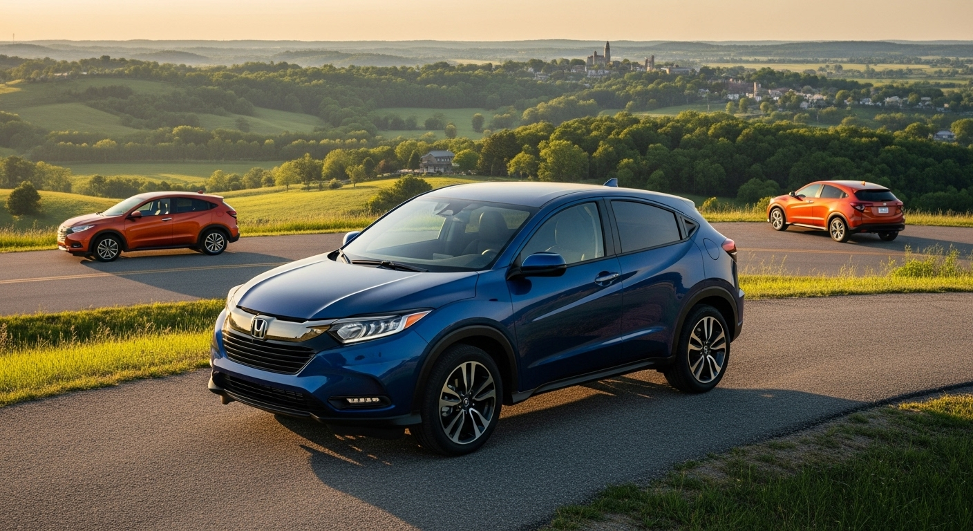Explore the 2025 Honda HR-V colors available in Versailles, IL. Discover the vibrant options and find the perfect match for your style at Kunes Honda of Quincy. Check availability now!